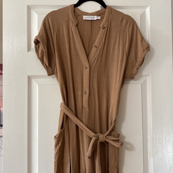 Maverick Jumpsuit from Petal and Pup - Mocha - Picture 2 of 2